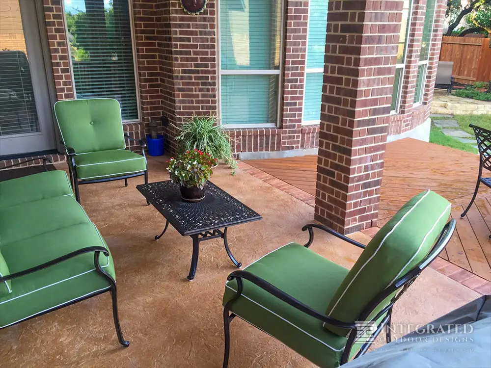 Stamped Concrete Overlay