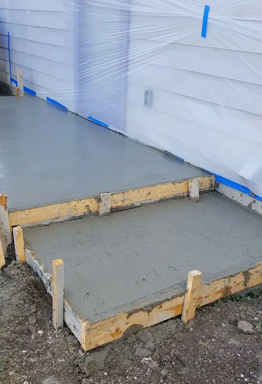 Concrete pour