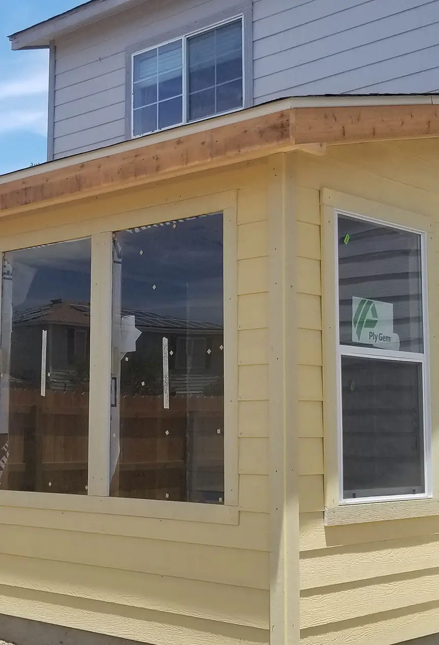 Siding installation