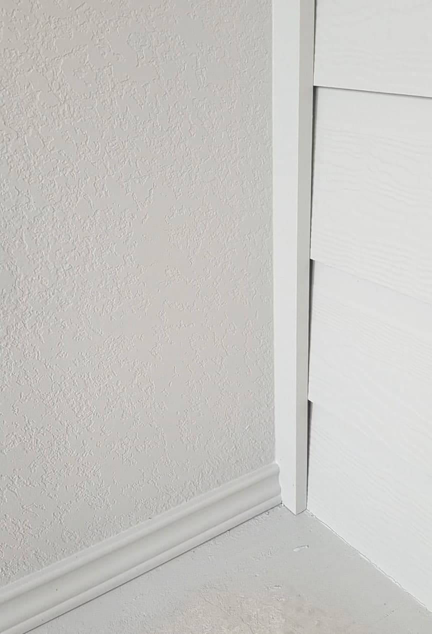 Baseboards and interior painting